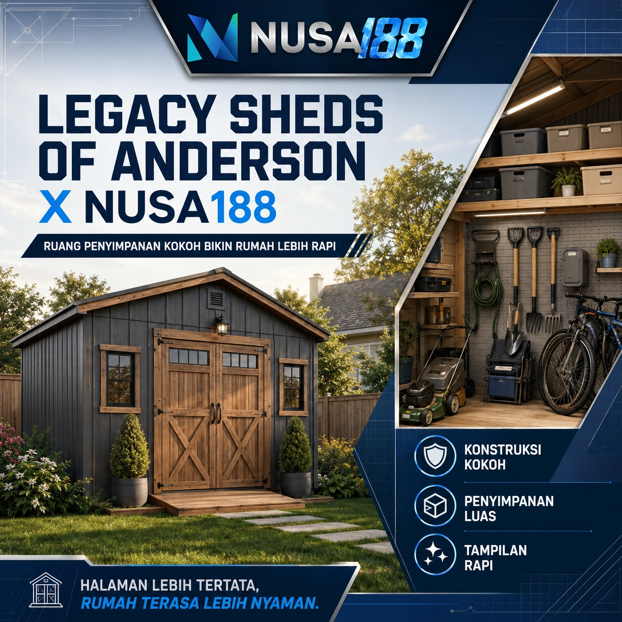 Legacy Sheds Of Anderson banner